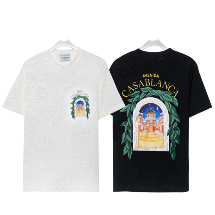 Casablanca t-shirt white and black