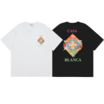 Casablanca t-shirt black and white