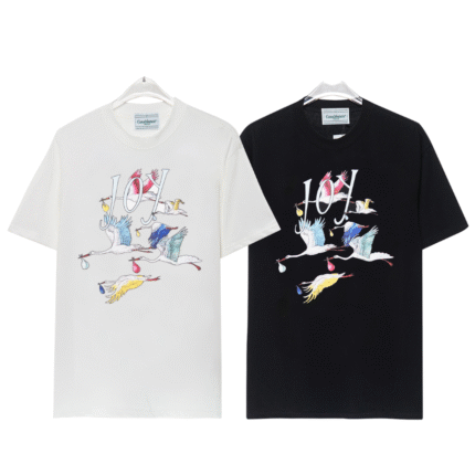 Casablanca t-shirt white and black