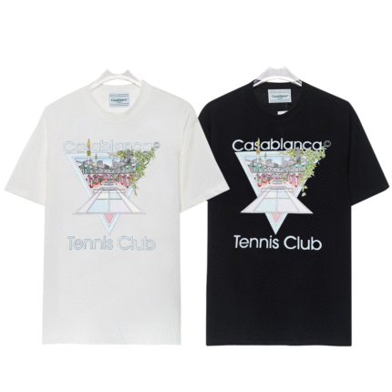 Casablanca t-shirt white and black