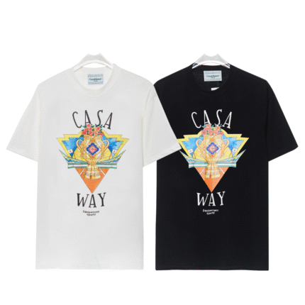Casablanca t-shirt white and black