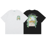 Casablanca t-shirt black and white