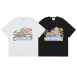 Casablanca t-shirt black and white