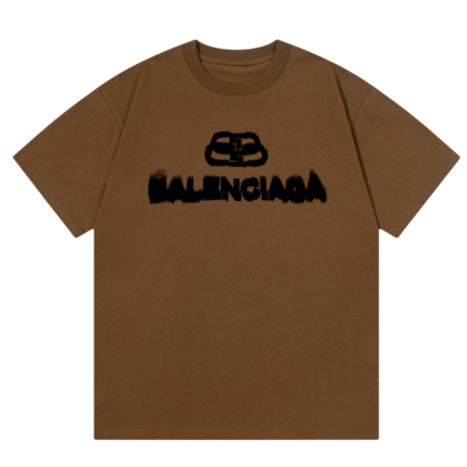 Balenciaga t-shirt Brown