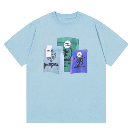 Balenciaga t-shirt Blue