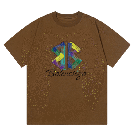 Balenciaga t-shirt Brown