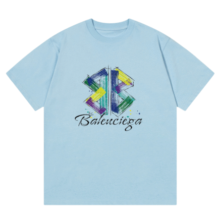 Balenciaga t-shirt Blue