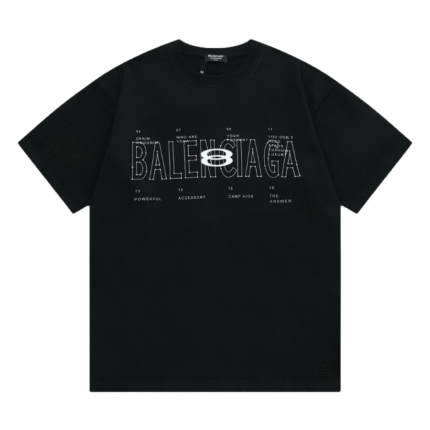 Balenciaga t-shirt Black