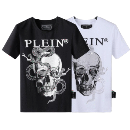 Philipp plein t-shirt white and black