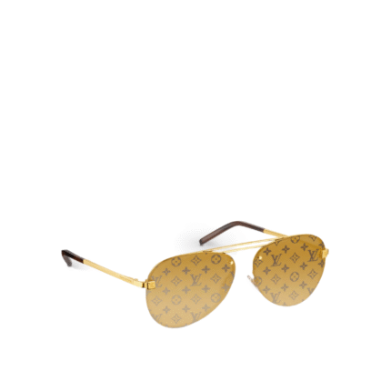LOUIS VUITTON rimless frame