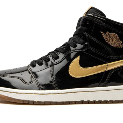 Jordan1 Black/Metallic Gold