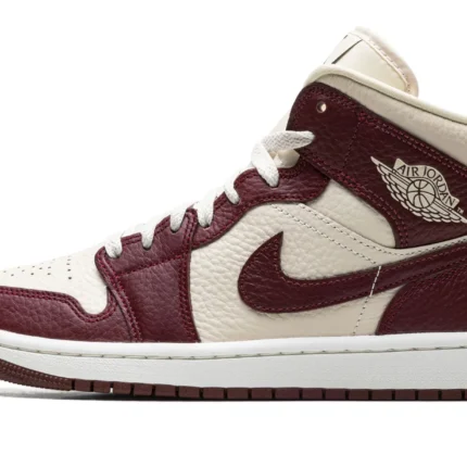 The Women’s Air Jordan 1 Mid “Split Cherrywood Red
