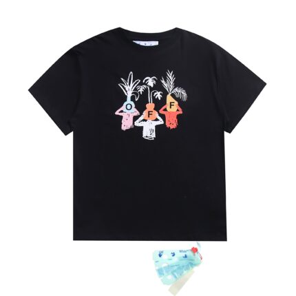 Off white t-shirt Black