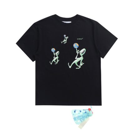 Off white t-shirt Black