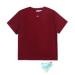 Off white t-shirt Red