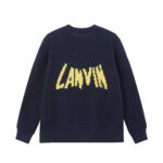 Lanvin Sweatshirt Navy Blue
