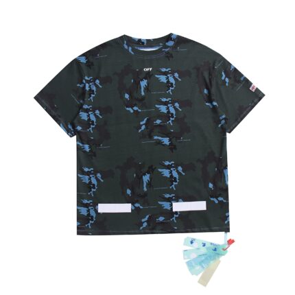 Off white t-shirt Blue