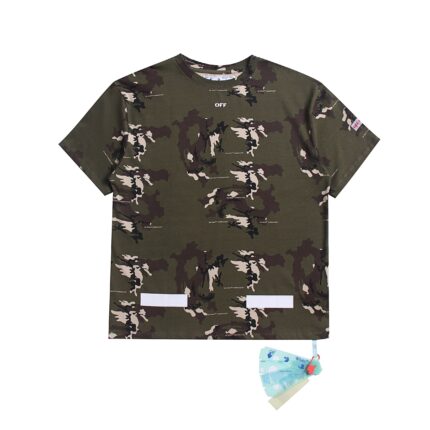 Off white t-shirt Green