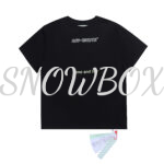 Off white t-shirt Black