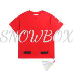 Off white t-shirt Red