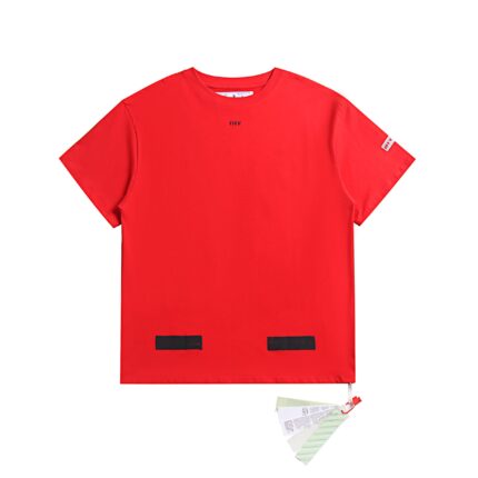 Off white t-shirt Red