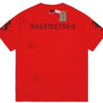 Balenciaga t-shirt red