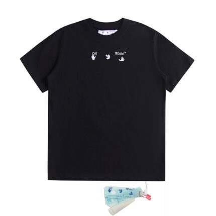 Off white t-shirt Black