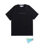 Off white t-shirt Black