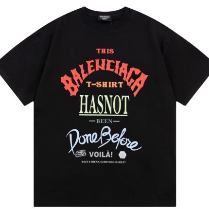 Balenciaga t-shirt Black