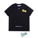 Off white t-shirt Black