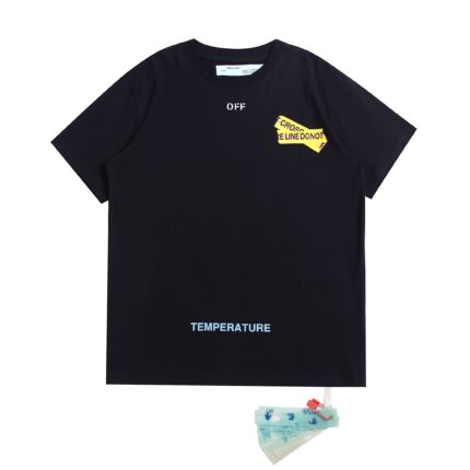 Off white t-shirt Black