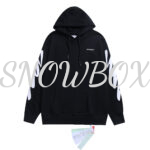 Off white hoodie Black