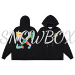 Off white hoodie Black