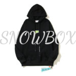 Off white hoodie Black