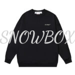 Off white hoodie Black