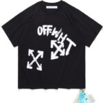 Off white t-shirt  Black