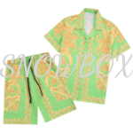 Versace short set Green