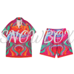 Versace short set Pink