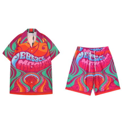 Versace short set Pink