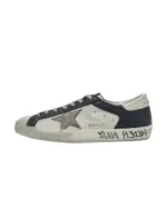 Golden Goose Super-Star Cream-White Blue