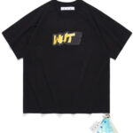 Off white t-shirt Black