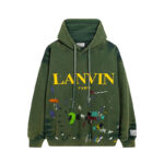 Lanvin Hoodi Green