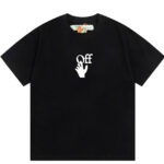 Off white t-shirt Black