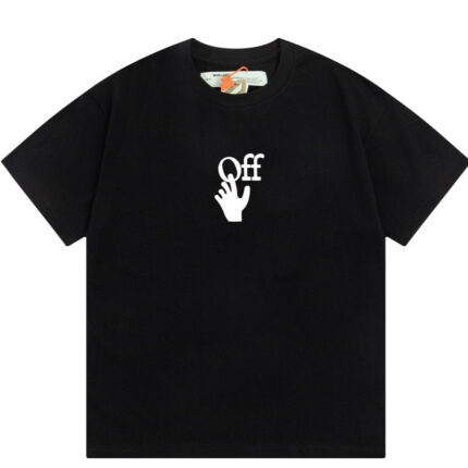 Off white t-shirt Black