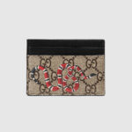 Beige/ebony GG Supreme with Kingsnake print