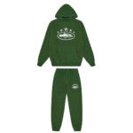 Corteiz Tracksuit Olive Green