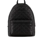 Armani Round leather backpack