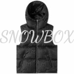Gucci GG Jacquard Hooded Down Vest
