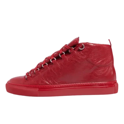 Balenciaga Arena Creased Leather Red