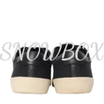 SAINT LAURENT Canvas Distressed Court Sneakers - Image 2